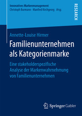 Familienunternehmen als Kategorienmarke