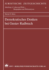 Demokratisches Denken bei Gustav Radbruch