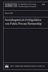 Sozialkapital als Erfolgsfaktor von Public Private Partnership