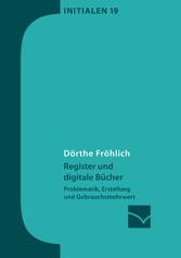 Register und digitale Bücher