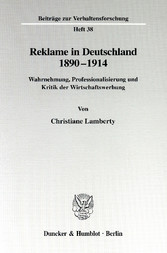 Reklame in Deutschland 1890-1914.