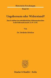 Ungehorsam oder Widerstand?