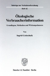 Ökologische Verbraucherinformation.