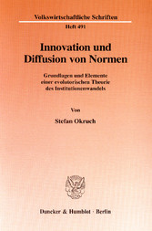 Innovation und Diffusion von Normen.