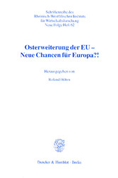 Osterweiterung der EU - Neue Chancen für Europa?!