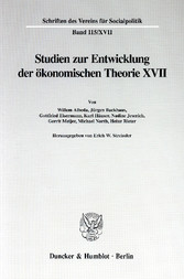 Die Umsetzung wirtschaftspolitischer Grundkonzeptionen in die kontinentaleuropäische Praxis des 19. und 20. Jahrhunderts, II. Teil.