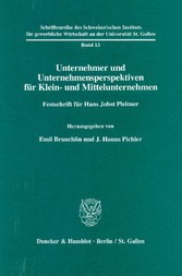 Unternehmer und Unternehmensperspektiven für Klein- und Mittelunternehmen.