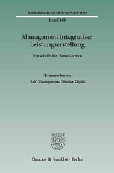 Management integrativer Leistungserstellung.