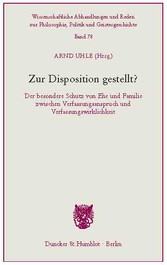 Zur Disposition gestellt?