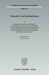 Transfer von Institutionen.