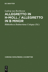 Allegretto in h-Moll / Allegretto in B minor / Ludwig van Beethoven. Allegretto in B minor