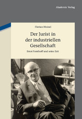 Der Jurist in der industriellen Gesellschaft