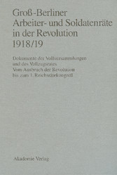 Groß-Berliner Arbeiter- und Soldatenräte in der Revolution 1918/19