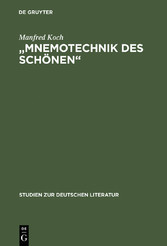 'Mnemotechnik des Schönen'