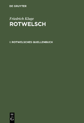 Rotwelsches Quellenbuch