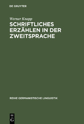 Schriftliches Erzählen in der Zweitsprache