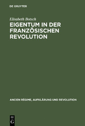 Eigentum in der Französischen Revolution