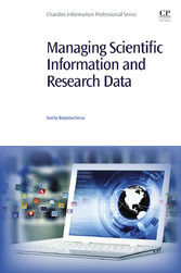 Managing Scientific Information and Research Data