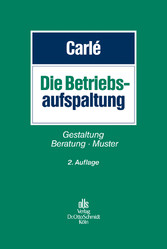 Die Betriebsaufspaltung