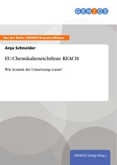 EU-Chemikalienrichtlinie REACH