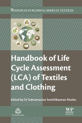 Handbook of Life Cycle Assessment (LCA) of Textiles and Clothing