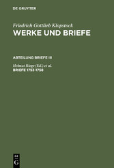 Briefe 1753-1758