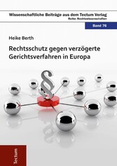 Rechtsschutz gegen verzögerte Gerichtsverfahren in Europa