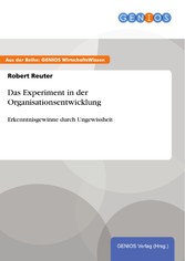 Das Experiment in der Organisationsentwicklung