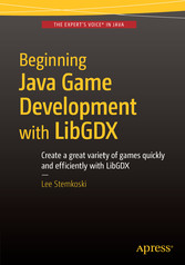 Beginning Java Game Development with LibGDX