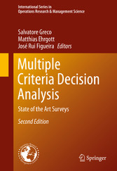 Multiple Criteria Decision Analysis