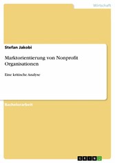 Marktorientierung von Nonprofit Organisationen