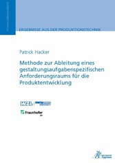 Methode zur Ableitung eines gestaltungsaufgabenspezifischen