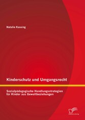 Kinderschutz und Umgangsrecht: Sozialpädagogische Handlungsstrategien für Kinder aus Gewaltbeziehungen