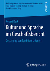 Kultur und Sprache im Geschäftsbericht