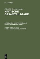 Briefwechsel 1774-1796