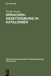 Sprachengesetzgebung in Katalonien