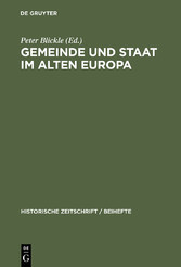 Gemeinde und Staat im Alten Europa