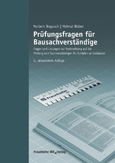 Prüfungsfragen für Bausachverständige.