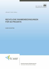 Rechtliche Rahmenbedingungen für EE-Projekte