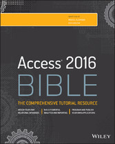 Access 2016 Bible