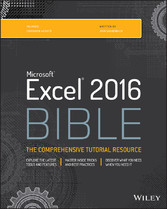 Excel 2016 Bible,