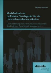 Musikfestivals als profitables Einsatzgebiet für die Unternehmenskommunikation: Die Ausstellung als Kommunikationsinstrument des Customer Experienced Management