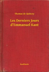 Les Derniers Jours d'Emmanuel Kant