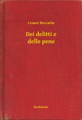 Dei delitti e delle pene