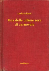 Una delle ultime sere di carnovale