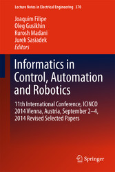 Informatics in Control, Automation and Robotics