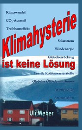 Klimahysterie ist keine Lösung