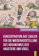 Konzentration auf Zahlen für die Wiederherstellung des Organismus der Haustiere und Vögel