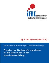 Transfer von Studienreformprojekten für die Mathematik in der Ingenieurausbildung