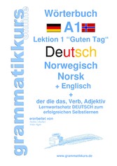 Wörterbuch Deutsch - Norwegisch - Englisch Niveau A1